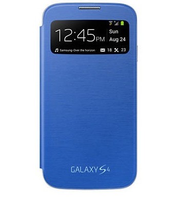 Samsung Galaxy S4 S-view Funda Protector Genuino Sensor